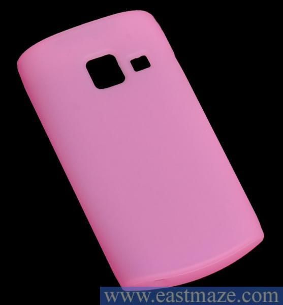 Silicon / Silicone Case / Skin Cover for Nokia X2 01 (Pink)  