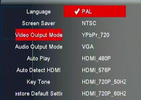  3D Blue Ray Full HD 1080P MKV Media Player SATA/E SATA 