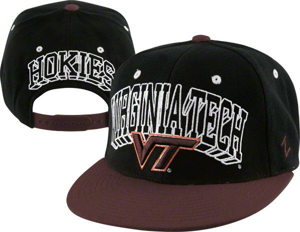 Virginia Tech Hokies Blockbuster Adjustable Snapback Hat  