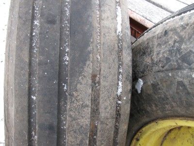 11.25 28 Goodyear Implement Tires w/9 Hole Rims Deere ?  