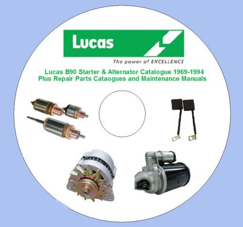 Lucas B90 Rotating Electrics, Repair Parts, Maintenance  