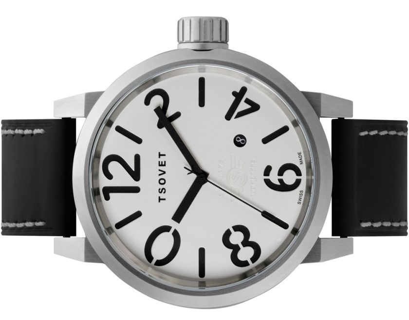 TSOVET [USA] Aviator SVT LX73 Watch Ref LX110110 02, 50mm Stainless 