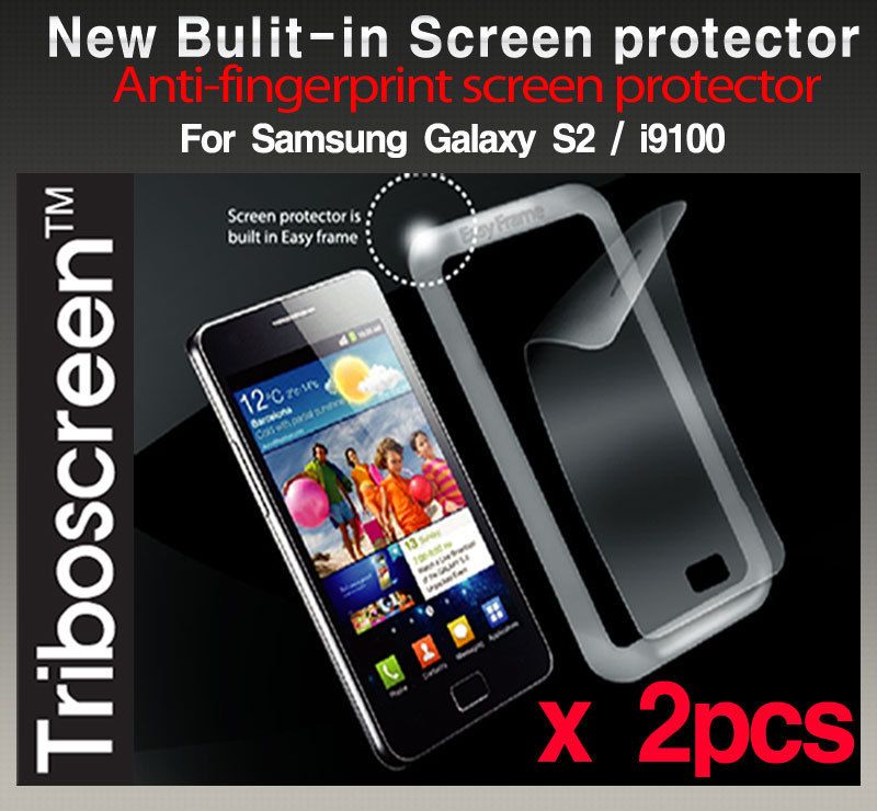   fingerprint screen protector Samsung Galaxy S2 Belkin Zagg s2af  