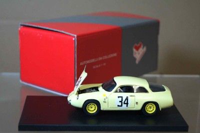   MOULAGE TRON 1964 ALFA ROMEO GIULIETTA SZ ZAGATO COUPE LE MANS 34 ar