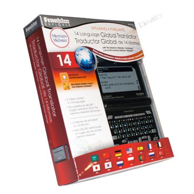 NEW Franklin FR S1400 14 Language Speaking Translator Merriam Webster 