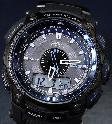 Casio PROTREK PRW 5000Y 1JF Tough Solar Multiband 6 Analog & Digital 