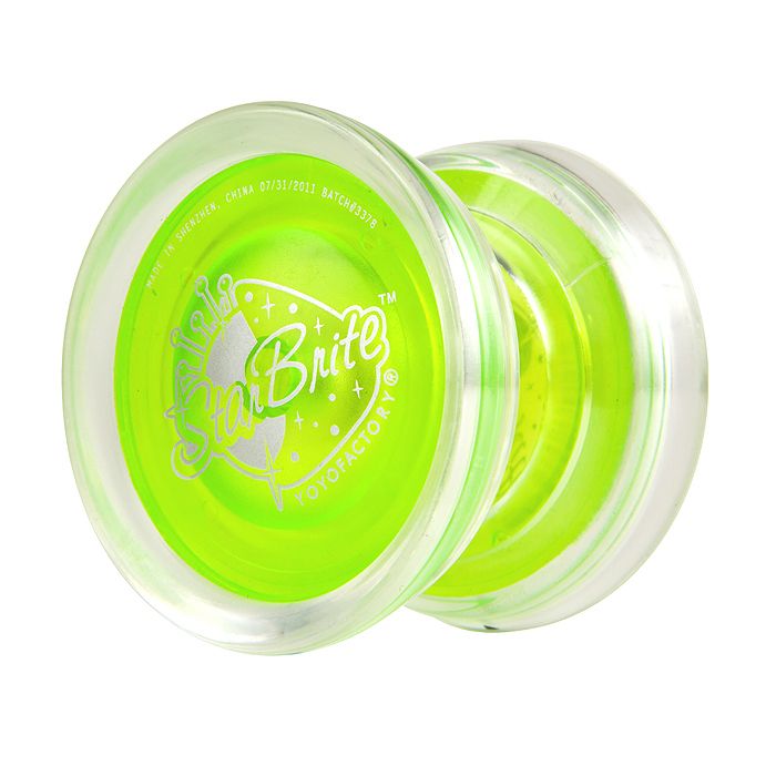 YoYoFactory Neon STARBRITE YoYo Neon Pink + Extra Poly Strings  