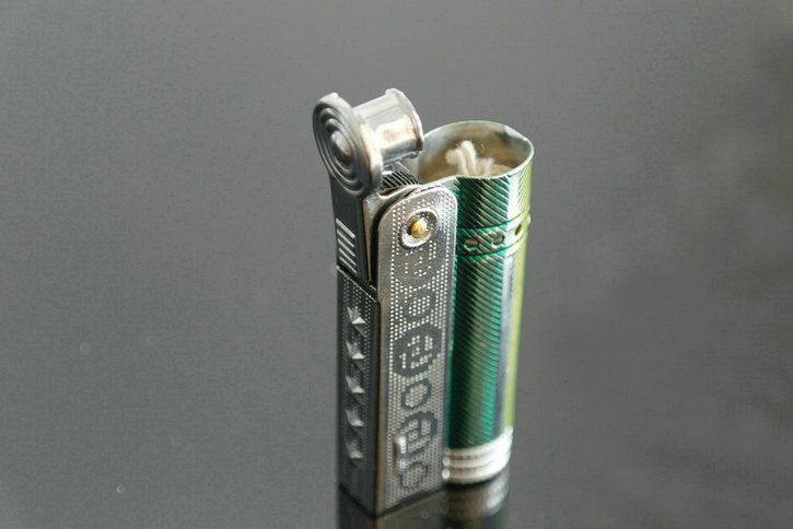 Vintage Chinese 30 Years Old Lighter Works Well  