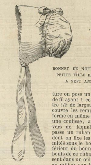 MODE ILLUSTREE PATTERN March 16,1863   Robe bapteme  