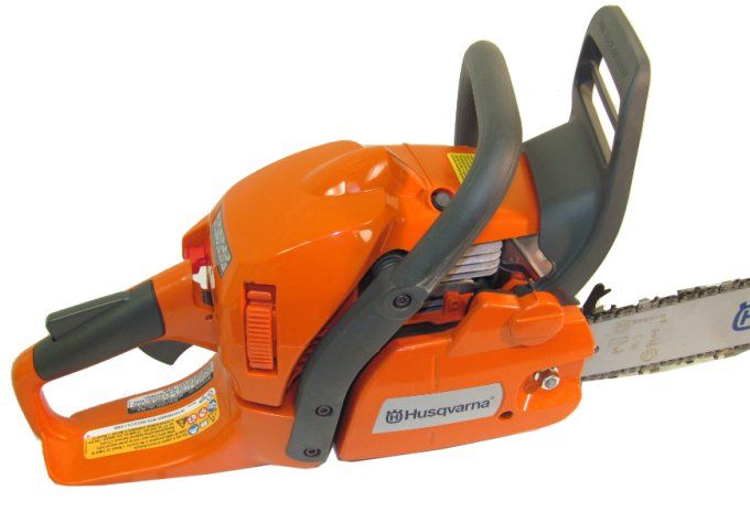 New HUSQVARNA 445 18 45.7cc Gas Powered Chain Saw X Torq Chainsaw 