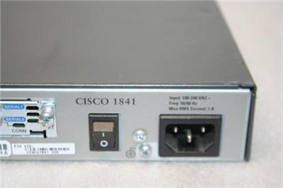 Cisco1841 Cisco 1841 Router WITH WIC 2T 32MB Flash NO FACE PLATE 