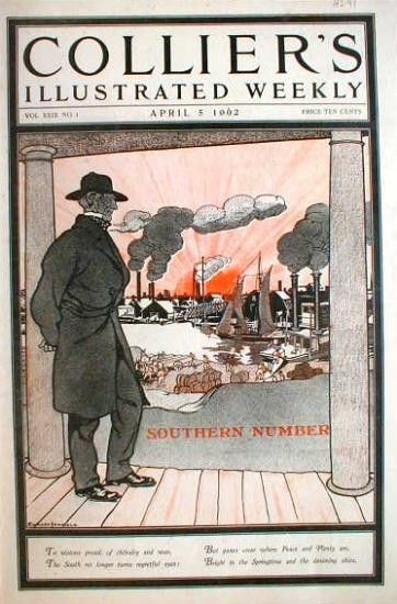 1902 Edward Penfield Growth Of The South Recovery  