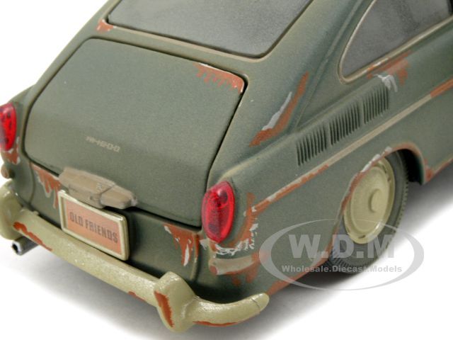 1967 VOLKSWAGEN 1600 FASTBACK WEATHERED 124 DIECAST  