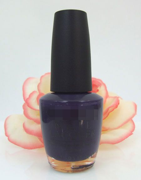   Lacquer Sapphire in the Snow Dark Blue Purple Creme Holiday 2009