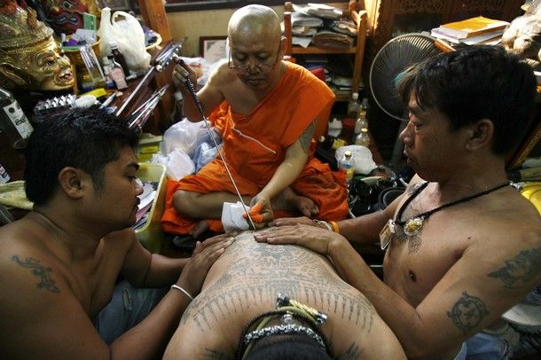 also known for the daily tattoos sak yant given by the monks if you 