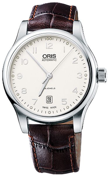 73375944091LS    ►► SALE PRICED NEW ORIS CLASSIC DATE MENS 