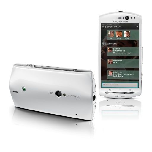 New Sony Ericsson XPERIA Neo V MT11a WHITE Android UNLOCKED GSM QUAD 