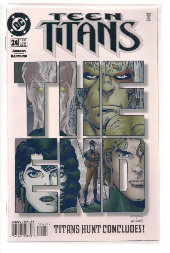 TEEN TITANS #1 24 (Complete 1996 Series) VF/NM  