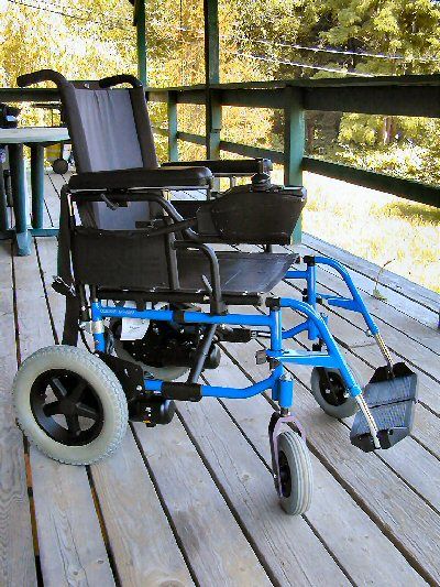 Quickie V 121 Portable Electric Wheelchair Light Weight  