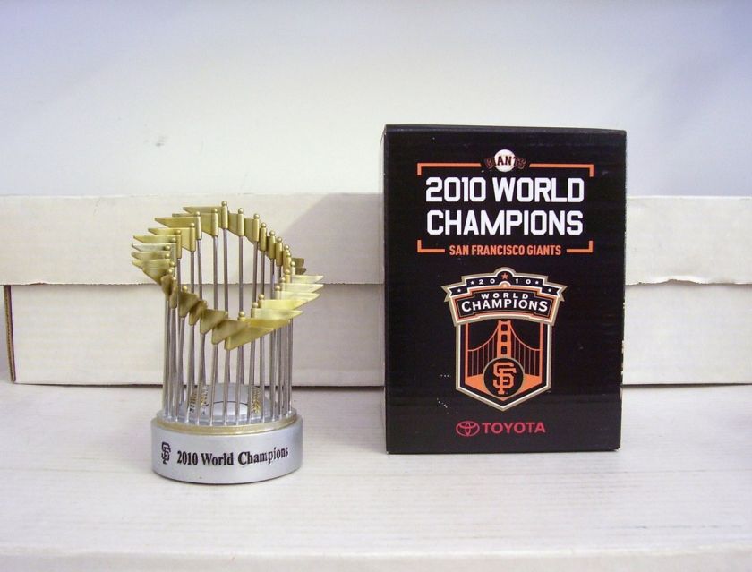 World Champions TROPHY San Francisco Giants 2010 Championship SGA New 