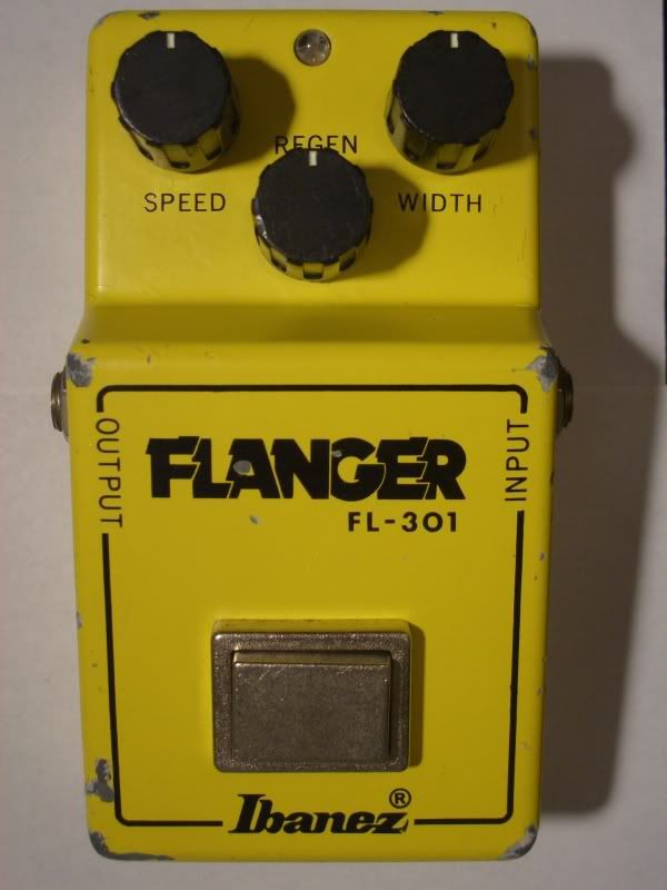 Vintage Maxon Ibanez FL 301 Flanger   18v  