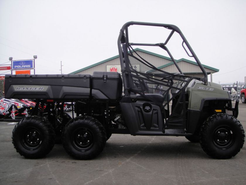 2011 Polaris Ranger 800 EFI 6x6   Green   78miles   WORKHORSE