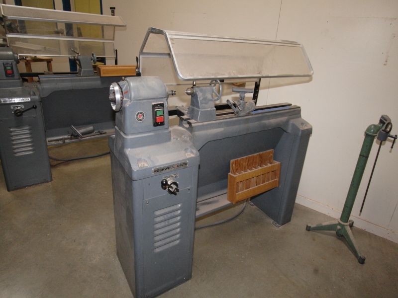 Rockwell/Delta Wood Lathe Model 46, Shield,Bad Motor  