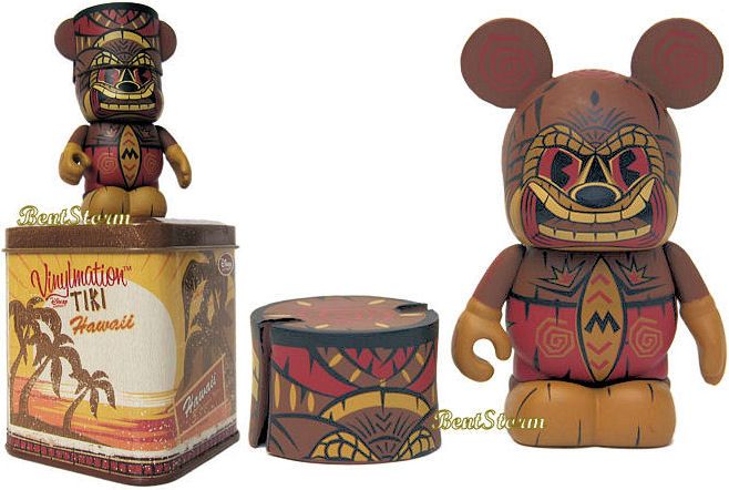 Disney 3 Vinylmation TIKI Hawaii Ala Moana Exclusive & Aulani Resort 