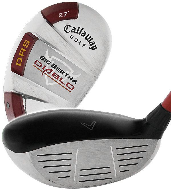 CALLAWAY BIG BERTHA DIABLO HYBRID 27* GRAPHITE STIFF  