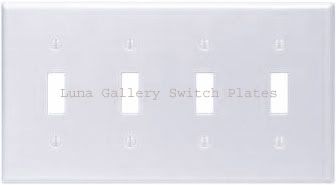 Light Switch Plate Cover   Golden Brown Hues  