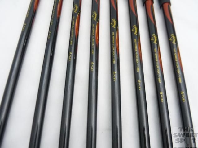   Diablo Edge Combo Iron Set 4H PW, SW Graphite Seniors Left Hand  