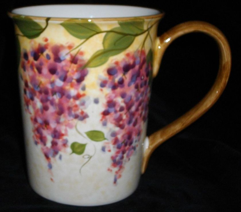 Beautiful Heritage Mint Wisteria 20 ozs. Jumbo Mug   Rare 034641052227 