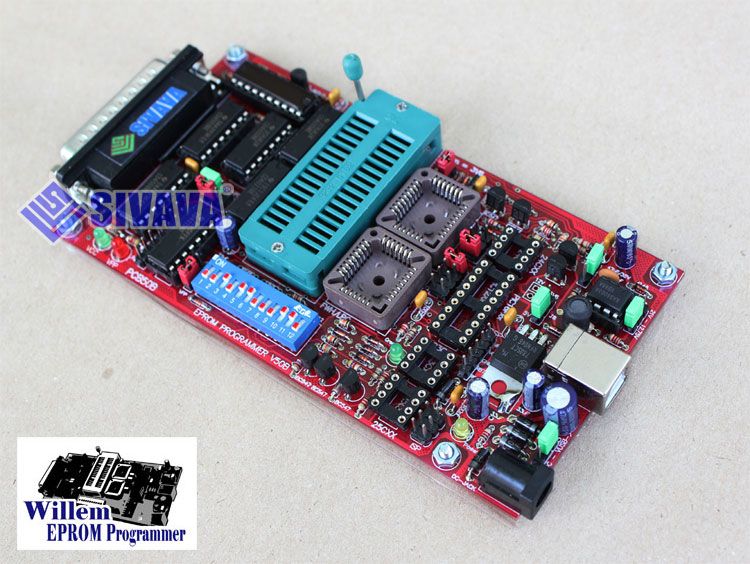 SIVAVA Willem EPROM Programmer PCB50B universal +SMD TSOP Adapter 