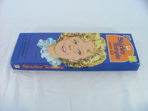 Shirley Temple Paper Doll Dolls 1976 Whitman  