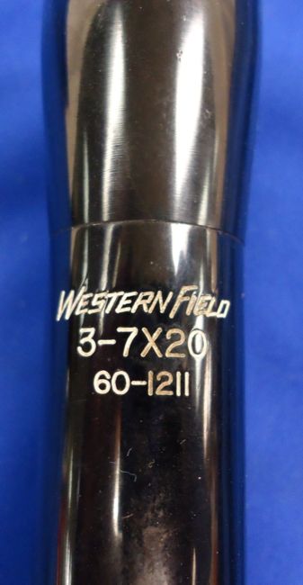 WESTERN FIELD 3 7X20 .22 SCOPE  