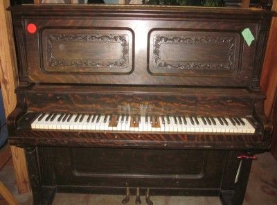 Krakauer Bros. Upright Piano  