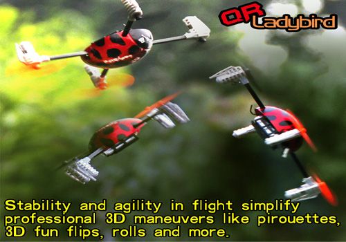 USA Shipping Mini QR LadyBird Walkera Quadcopter Kits Palm With 