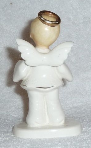 Vintage Sweet Valentine February Angel Boy Figurine 1950s  