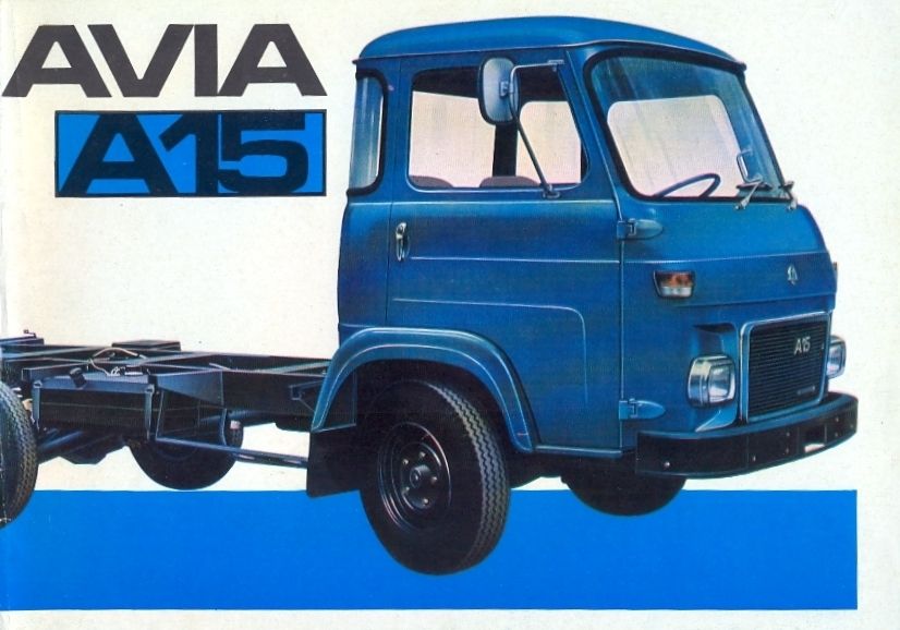 Avia (Saviem Renault) A15 UK market sales brochure  