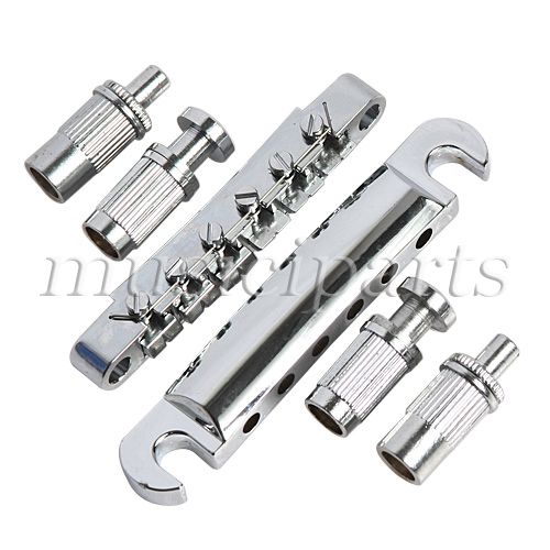 high quality 1 set Chrome ABR 1 Bridge and Tailpiece NEW guitar parts 