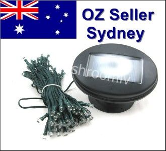 Solar 100 LEDs MultiColor Light String XMas Fairy OZ   