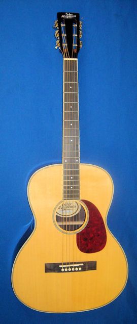 TYLER MOUNTAIN TM260 SOLID TOP PARLOR GUITAR W/HSC  