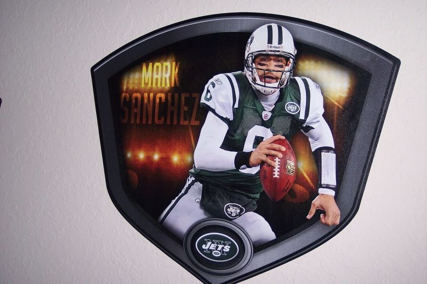   Sanchez FATHEAD New York Jets NFL 23x18 Wall Graphic SALE  