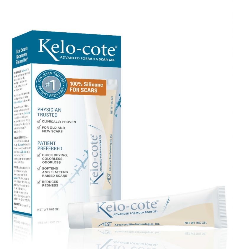 Kelo cote Advanced Formula Scar Gel 10g  Topical Silicone Gel (Surgery 