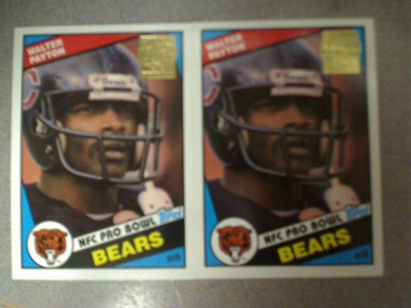 2001 TOPPS #228 WALTER PAYTON REPRINTS, MINT COND.a  