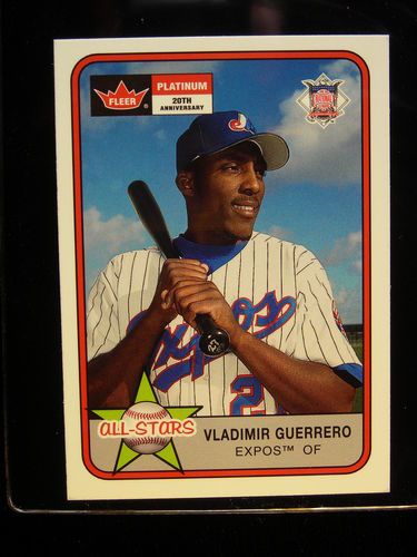 2001 Fleer Platinum #293 Vladimir Guerrero All Star NMMT+ 07463  