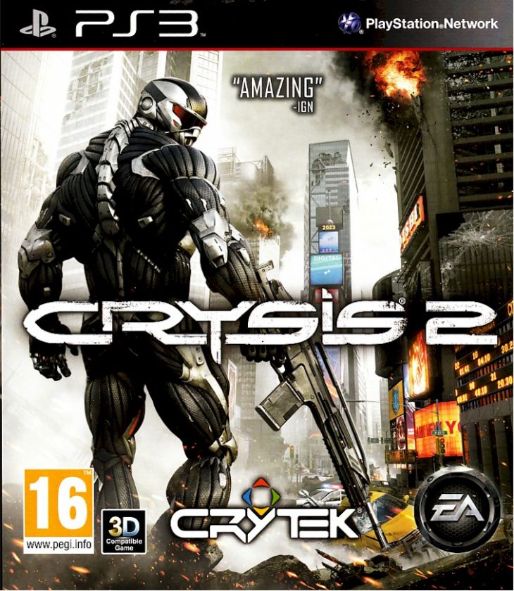 Brand New Playstation 3   PS3 Video Game CRYSIS 2  