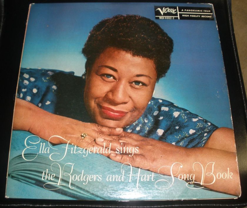 ELLA ROGERS HART VERVE SONG BOOK HIGH FIDELITY LP 12  