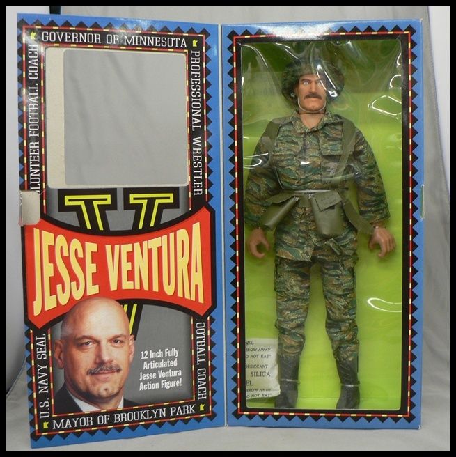 MINT IN BOX JESSE VENTURA ACTION FIGURE  