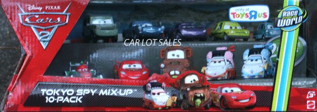 Disney Pixar Cars 2 Tokyo Mix Up 10 Pack Okuni Shigeko  